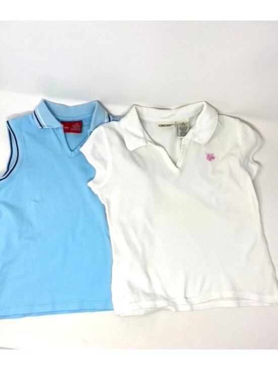 Target Other - Vintage Target Kids Cherokee Mossimo Sleeveless Polo Tops Bundle Size Medium 7/8
